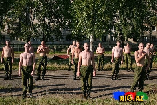 Belarus ordusundan maraqlı görüntülər - FOTO