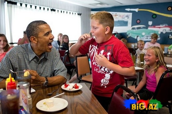 Obamanın 52 yaşı oldu - FOTO