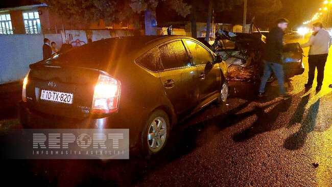 Lənkəranda ana və oğul qəzaya düşüb, ölən var - FOTO