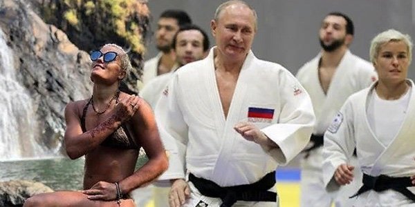 Putini nakauta salan qadın kimdir? - FOTOLAR