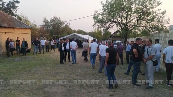 Sərhəd Qoşunlarının şəhid hərbi qulluqçusu Qəbələdə dəfn edildi - FOTO