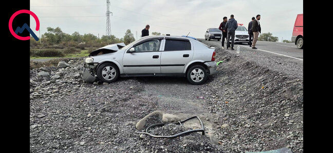 Qəbələdə maşınlar toqquşdu - 5 nəfər xəsarət aldı + Fotolar