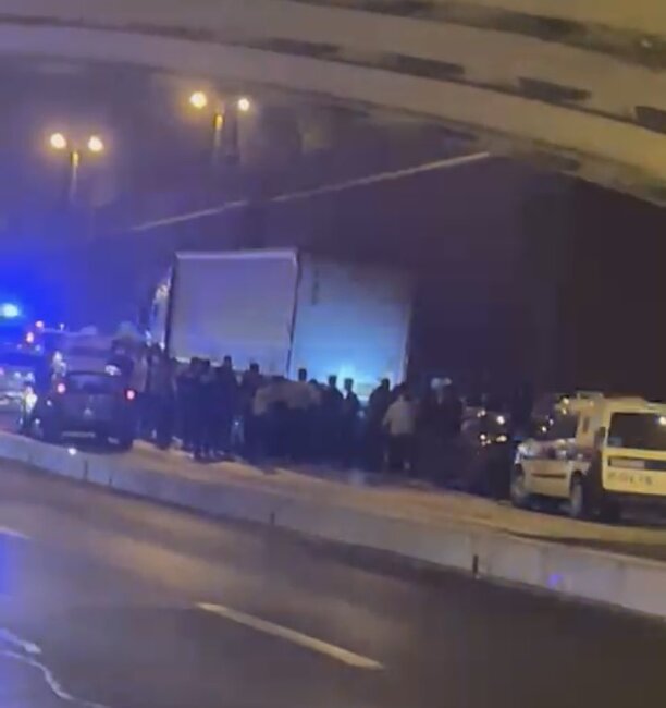 "Nikosayağı" qəzaya düşdü, qolu amputasiya edildi - Fotolar + Video