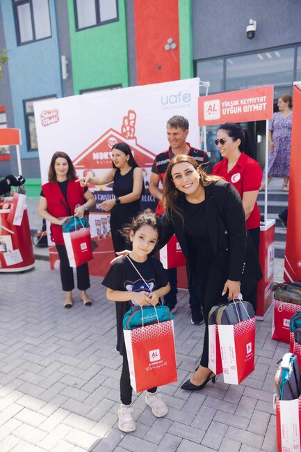 AL Market işğaldan azad olan ərazilərdə "Məktəbə Qayıdış" tədbirləri keçirdi