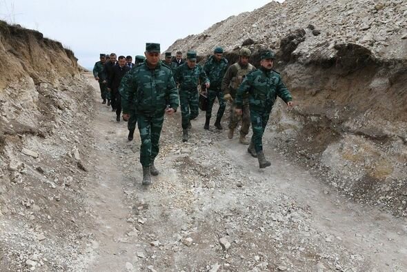 Elçin Quliyev Ermənistanla sərhəddə - FOTOLAR