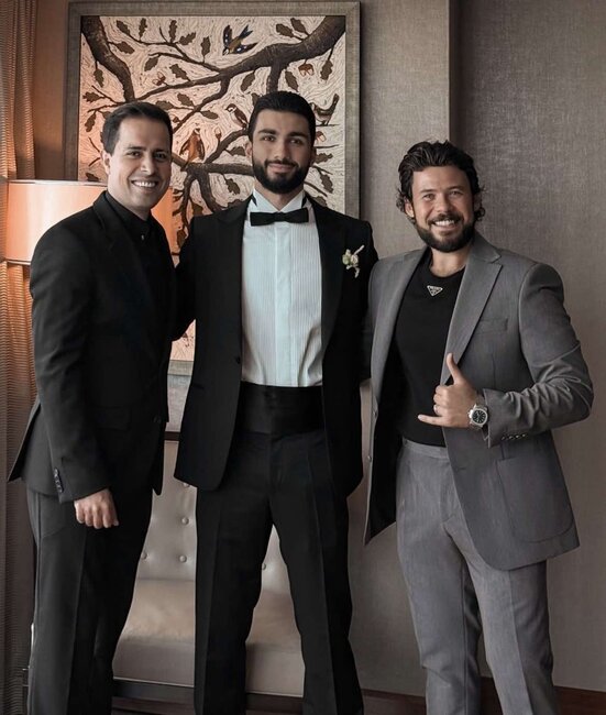 Qurban Qurbanovun oğlunun toyundan - Fotolar+Video