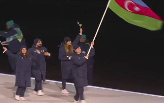 Qış Olimpiya Oyunlarının açılış mərasimi keçirilib - Fotolar