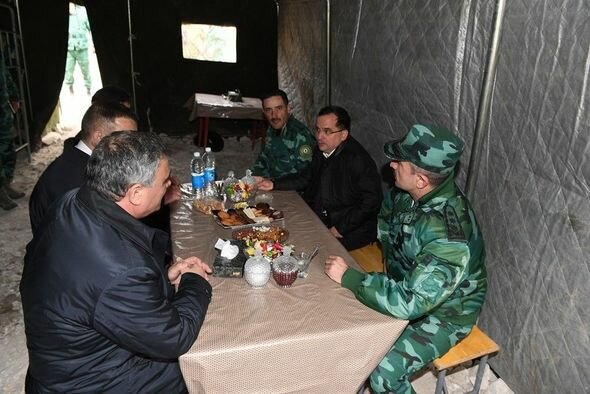 Elçin Quliyev Ermənistanla sərhəddə - FOTOLAR