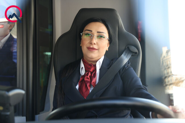 Bu gündən avtobuslarda onları görəcəyik - Qadın sürücülər işə başlayır - Fotolar