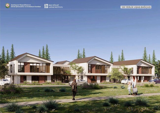 Qaraxanbəyli kəndi belə olacaq - Fotolar