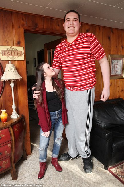 Bu gənc dünyanın ən uzunboylu insanı olacaq - FOTOLAR