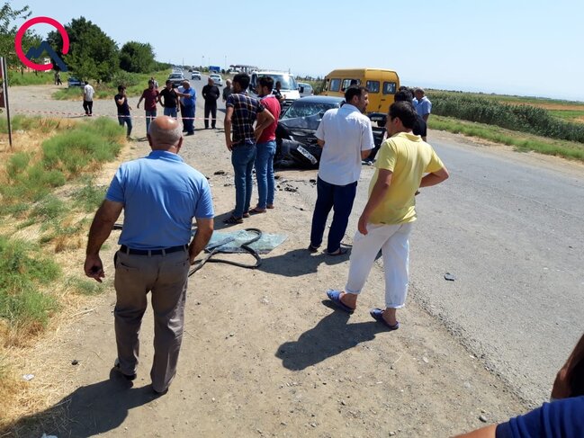 Azərbaycanda dəhşətli qəza - 3 nəfər öldü