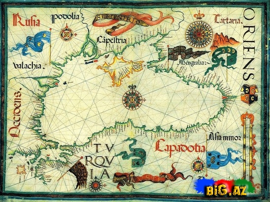 Qədim xəritələr - ŞƏKİLLƏR