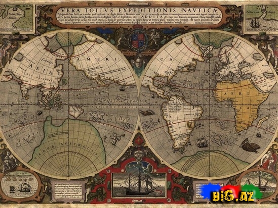 Qədim xəritələr - ŞƏKİLLƏR