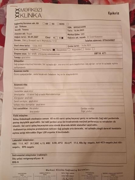 16 yaşlı Türkanənin dəstəyə ehtiyacı var: Müalicə üçün imkanları yoxdur - FOTO