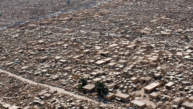 Bir şəhər boyda: 1400 ildir böyüyən qəbiristanlıq