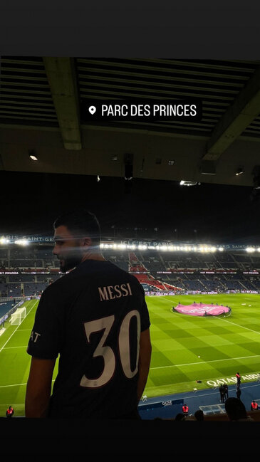 Qurban Qurbanovun oğlu PSJ-nin matçında - FOTO