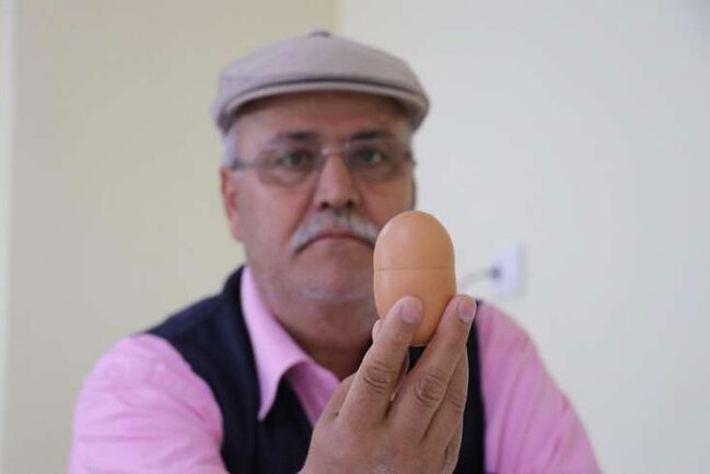 Mğazadan aldığı yumurtanın qiyməti şok etdi - FOTO