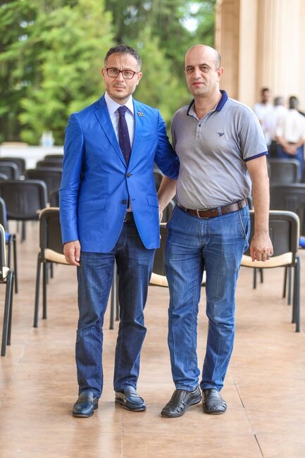 Deputat təhsil işçiləri ilə görüşdü - FOTO