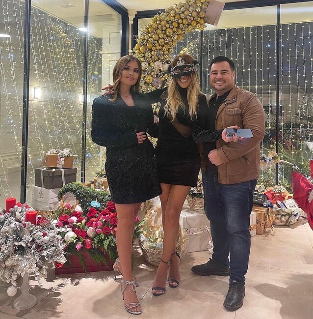 Röya evində Yeni il partisi etdi - FOTOLAR