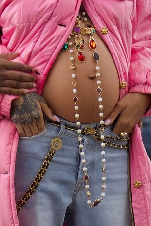 Rihanna hamilədir - Fotolar