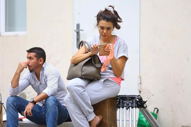 Rəqqasə Oksana elə vəziyyətdə yaxalandı ki... - FOTO