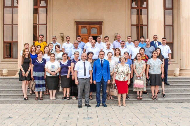 Deputat təhsil işçiləri ilə görüşdü - FOTO