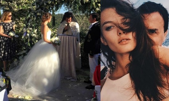 "Lukoyl" rəsmisi özündən 37 yaş kiçik sevgilisi ilə evləndi - FOTOLAR