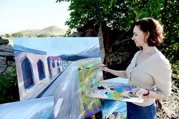 Qarabağda "Xarı bülbül" maketləri ərsəyə gətirilib - FOTO-VİDEO