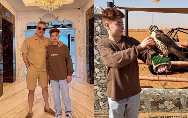 Raket hücumu istirahətinə mane olmadı - Fotolar