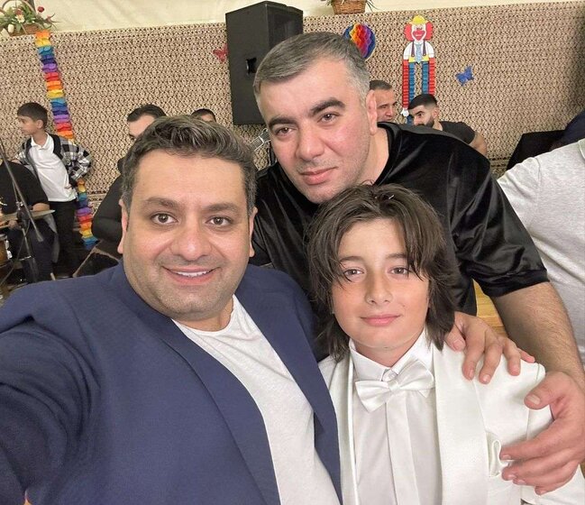 Rəşad Dağlı oğluna kiçik toy etdi