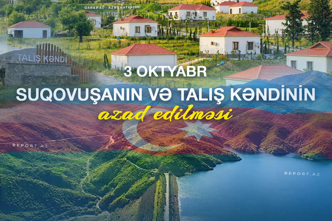 Suqovuşan qəsəbəsi və Talış kəndinin erməni işğalından azad edilməsindən 6 il ötür