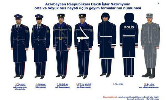 Azərbaycan polisi qış geyiminə keçdi