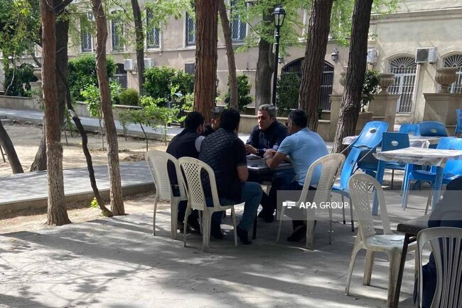 Rəşad Dağlının sənət dostları məhkəməyə gəliblər - Fotolar