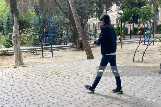 Rəşad Dağlının sənət dostları məhkəməyə gəliblər - Fotolar