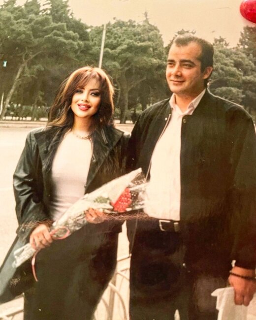 Rəşidə Behbudova həyat yoldaşı ilə arxiv fotolarını paylaşdı