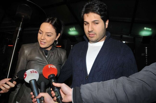 Reza Zarrab sevgilisi ilə görüntüləndi