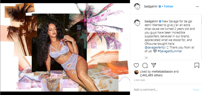 Məşhur aktrisa Rihannanın alt paltar brendini REKLAM ETDİ - FOTOLAR