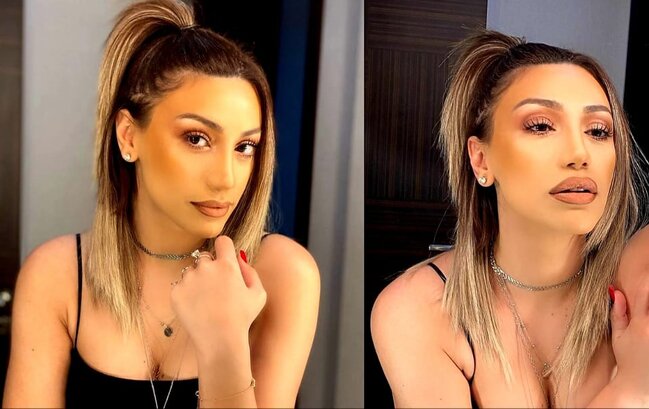 Röya LÜKS avtomobilindən GÖRÜNTÜLƏRİNİ PAYLAŞDI - FOTO