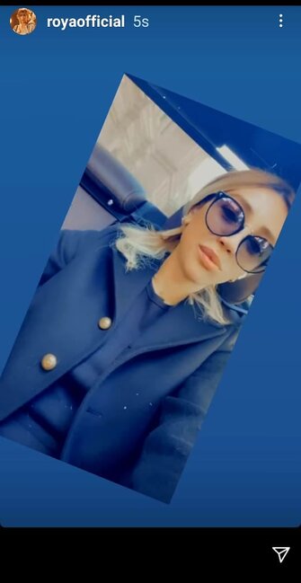 Röya LÜKS avtomobilindən GÖRÜNTÜLƏRİNİ PAYLAŞDI - FOTO