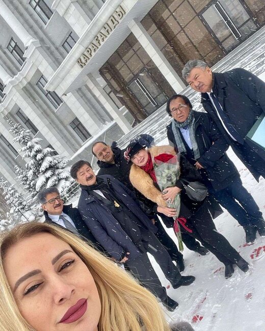 Rozanın Polad Bülbüloğlu ilə rəqsi…