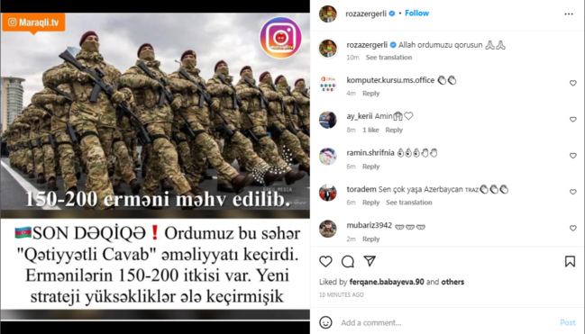 Məşhurlar ordumuza BELƏ DƏSTƏK OLDULAR - FOTO