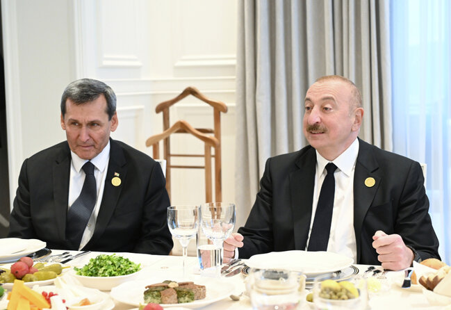 Şuşada rəsmi nahar - Foto