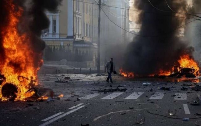 Ukrayna: Rusiya bir İsgəndər-M ballistik raketi və 111 dronla hücuma keçib