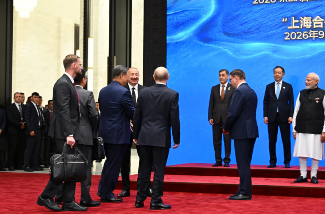 Prezident İlham Əliyev "ŞƏT plyus" formatında görüşdə iştirak edir - FOTO - VİDEO