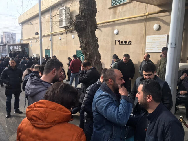 Hacı Şahin ilə vida mərasimindən görüntülər - CANLI/FOTO