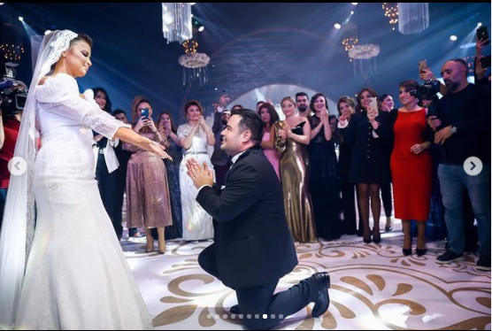 Sevdanın həyat yoldaşı toydan görüntülər PAYLAŞDI - FOTOLAR