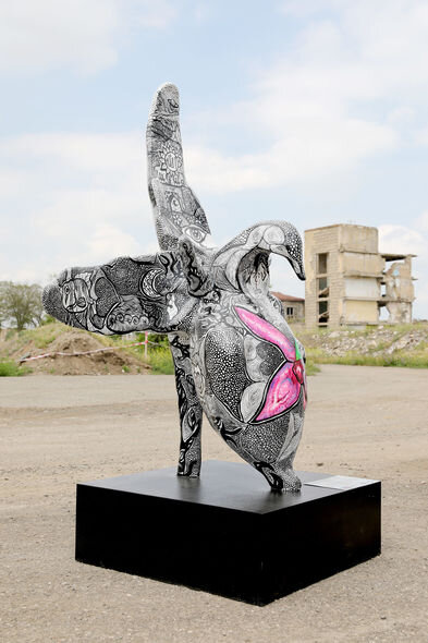 Qarabağda "Xarı bülbül" maketləri ərsəyə gətirilib - FOTO-VİDEO