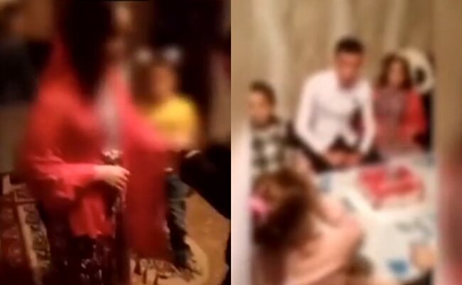 12 yaşlı qızın nişan görüntüləri yayıldı - VİDEO