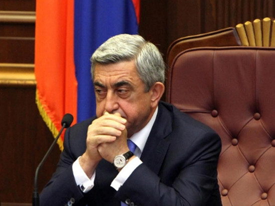 Serj Sarqsyan: "Ermənistan tərəfi 18 hərbçisini itirib, 35 nəfər yaralanıb"